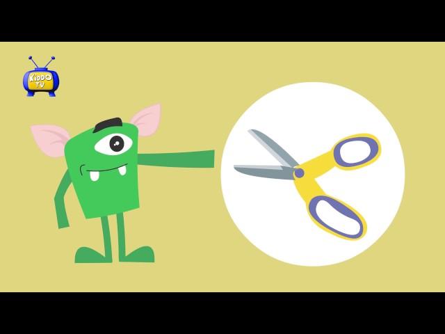 Fitzy. Monster Show: Using a Pair of Scissors