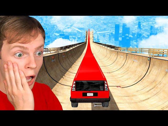 WORLD'S LONGEST CARS vs MEGA RAMP in GTA 5!