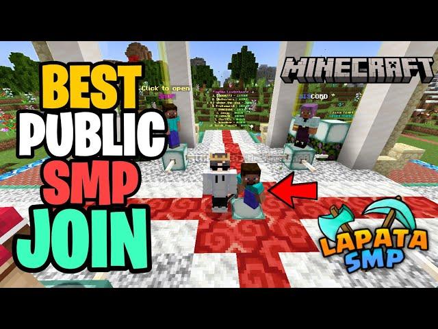  Join Best Lifesteal Public Smp Server For Minecraft  | Java + PE | 24/7 Online | Free To Join 