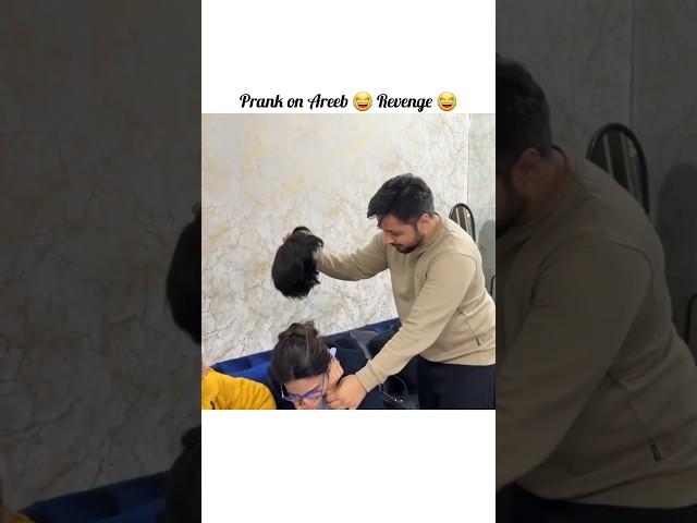 Iqra ka areeb ke saath haircut prank |#sistrology #iqrakanwal #trending #viral #foryou