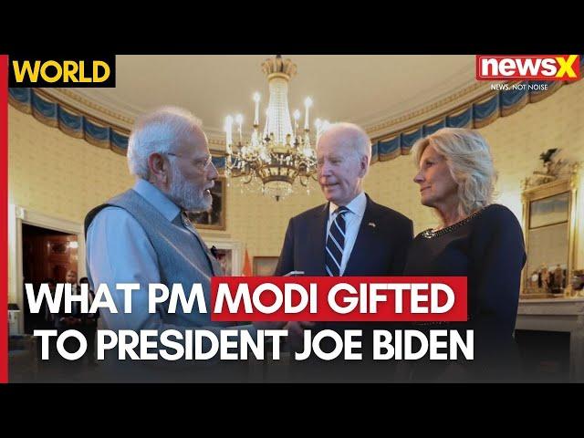 PM Modi US Visit | Know What PM Modi Gifted To President Joe Biden &  First Lady | NewsX