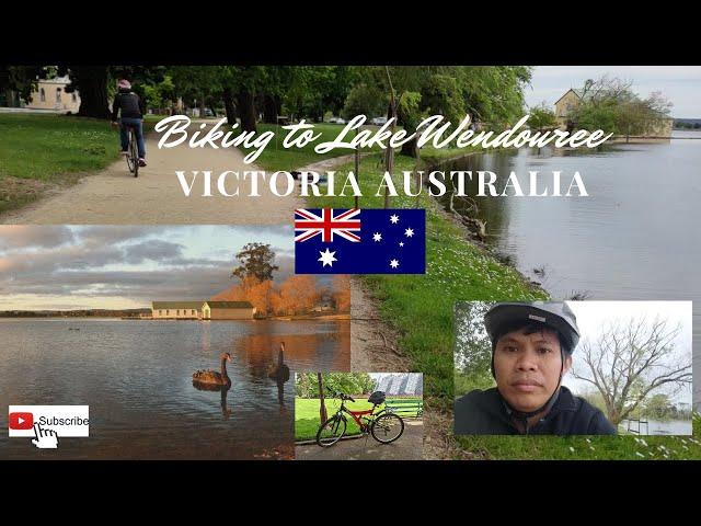 Vlog 11 Biking to Lake Wendouree / Pagbabalik Vlogging ni Bisayang Gamay / Ballarat Vic Australia.