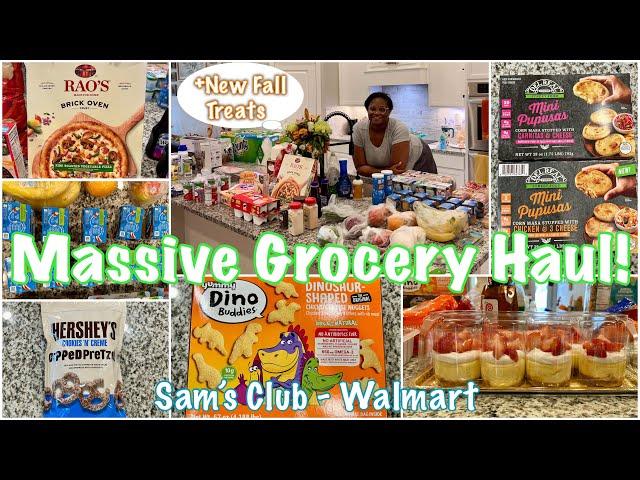 *New* Massive Two Week Grocery Haul/Sams Club, Walmart, and Target / October 2024 / Family of 4