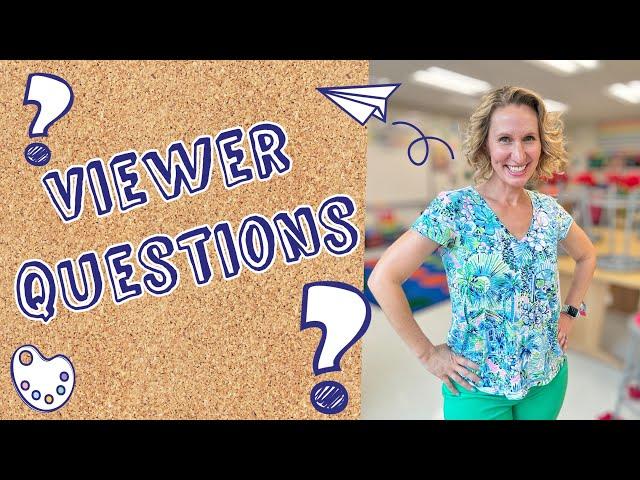 Managing the Mess: Art Teacher Q&A Part 1- Answering Your Questions