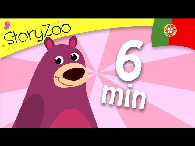 Portuguese compilation BEAR • 6 minutes • Childrens First Words • Portuguese