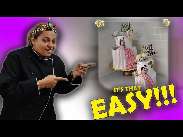 ENGAGEMENT CAKE | How to make | Sweet Wonders | Harsha Balwani