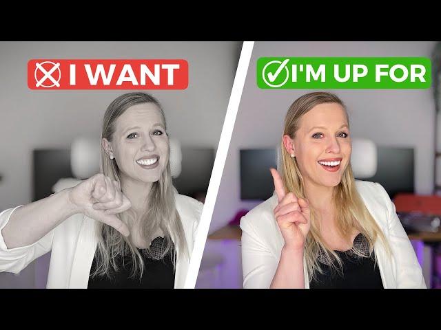 How to express desire in English / other ways to say "I want"