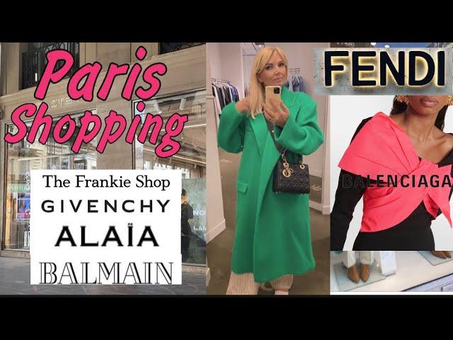 PARIS : Большой Шоппинг Valentino /FENDI /Prada/  Loewe/ BALMAIN / YSL/  LV/ ALAIA/ BALENCIAGA/