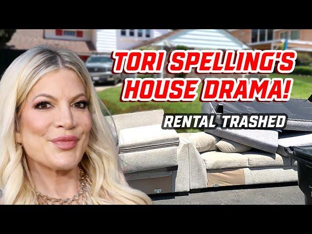 Tori Spelling Leaves $15k Rental Home Trashed: What Happened?