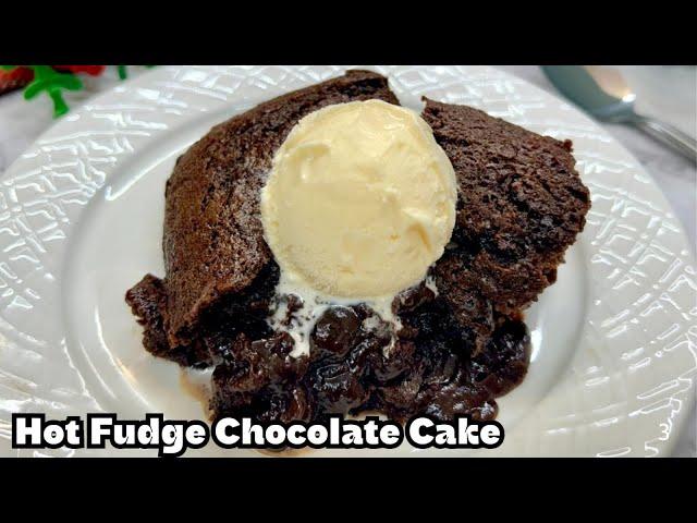 Hot Fudge Chocolate Cake I Chocolate Fudge Pudding Cake | My Recipes By R