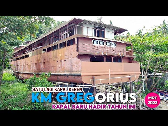 Satu Lagi Kapal Keren KM Gregorius Kapal Baru Hadir Tahun ini #travelingwithjhm #kapalbaru
