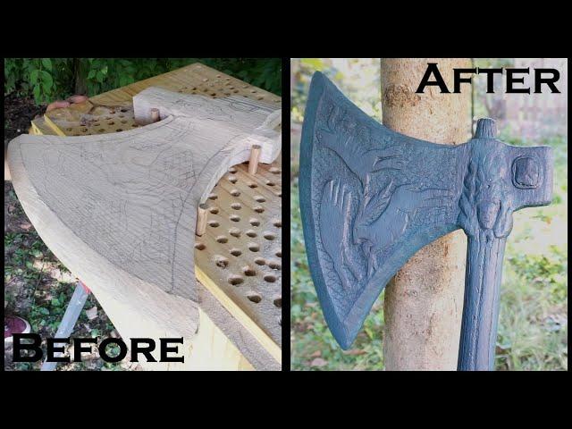 How I Made The GREEN KNIGHT'S AXE