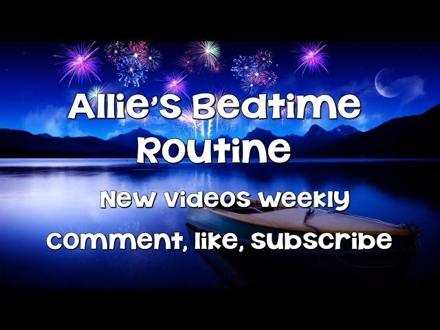 Allie Kat's Bedtime Routine