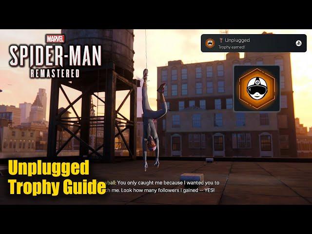 Marvel's Spider-Man PS5 • Unplugged Trophy Guide (Complete the Screwball chase)