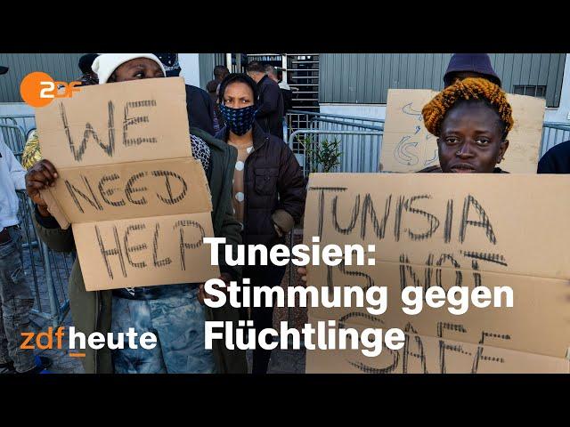 Hetze und Verschwörungstheorien – wie Tunesien Migranten zum Sündenbock macht I auslandsjournal