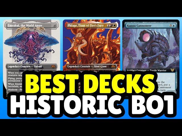 Best Decks Historic Best of One (Bo1) | Modern Horizon 3 | MH3 | MTGA #mtg