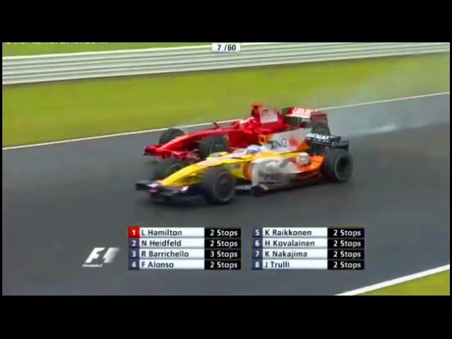 Kimi Raikkonen at Ferrari (2007-2009): Legendary Racecraft Compilation