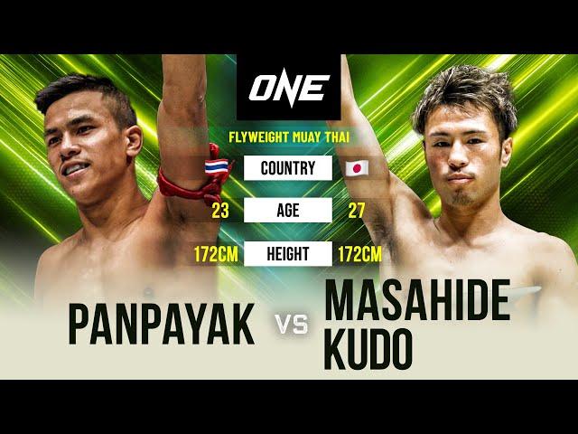 STRIKING SLUGFEST  | Panpayak vs. Masahide Kudo | Full Fight Replay