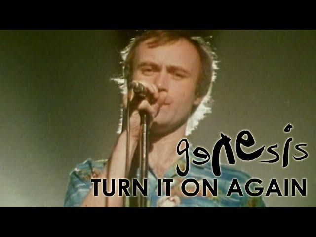 Genesis - Turn It On Again (Official Music Video)