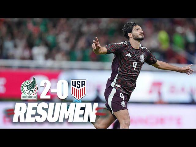 MÉXICO 2-0 ESTADOS UNIDOS | DOS A CERO en GUADALAJARA