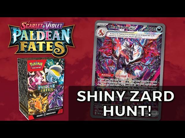 Can I pull the Shiny Charizard ex SIR opening Paldean Fates!