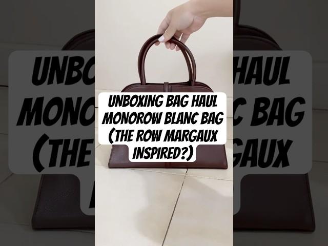 #SHORTS UNBOXING MONOROW BLANC BAG FROM KOREA