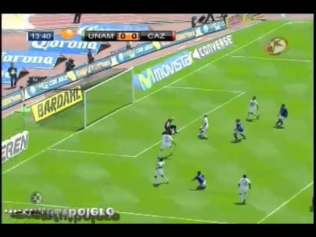 Pumas UNAM vs Cruz Azul 2 0 Jornada 3 Apertura 2010 [080810].wmv