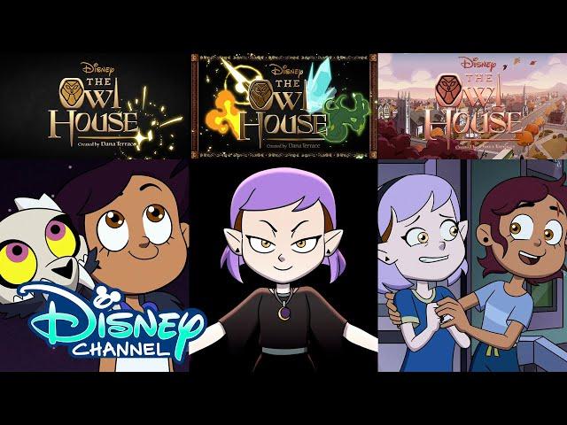 Every The Owl House Intro Theme Song | Season 1 to Season 3 | Compilation | @disneychannel