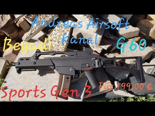 Airsoft Review: Begadi Sport G60 (G36c) Gen 3 Jeftron Mosfet