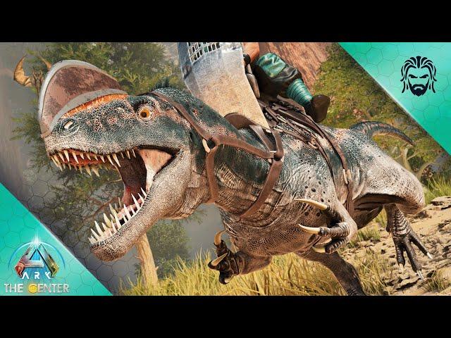 My Odyssey to Tame a Monolophosaurus! - ARK The Center [E9]