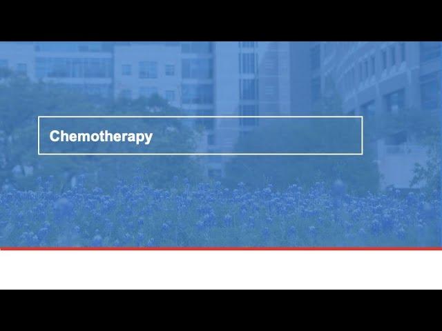 Chemotherapy