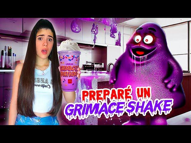 PREPARÉ un GRIMACE SHAKE, me lo tomé COMPLETO y esto pasó... | Ani Cat