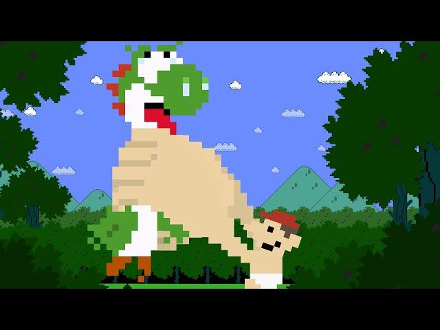 Yoshi vs Mario baby