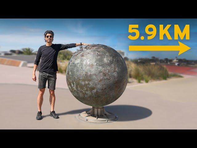 The HUGE 5.9km Scale Model Solar System!