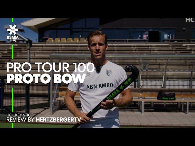 Osaka Pro Tour 100 - Proto Bow Hockey Stick - Review by HertzbergerTV