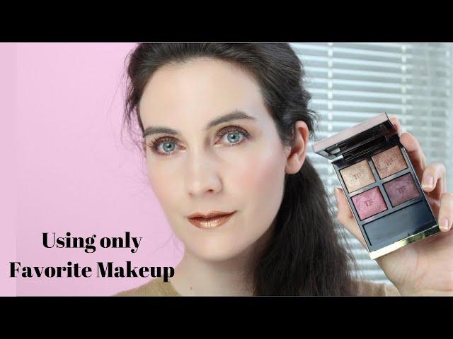 MAKEUP & CHAT | FULL FACE USING ONLY FAVORITES | Bronzy makeup | How to be more productive