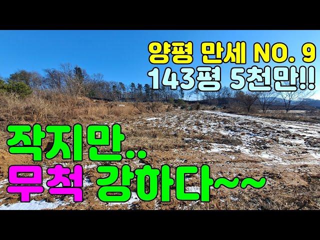 작지만.. 무척 강하다!! 똘똘하고 야무진 가성비 최강의 토지 / 양평 만세부동산TV / 031 - 771 - 7312 / 031 - 771 - 7377