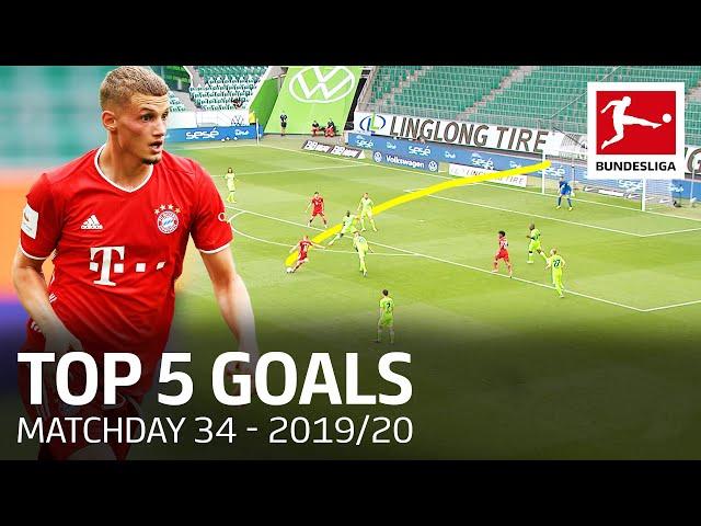 Top 5 Goals on Matchday 34 - Werner, Cuisance & More