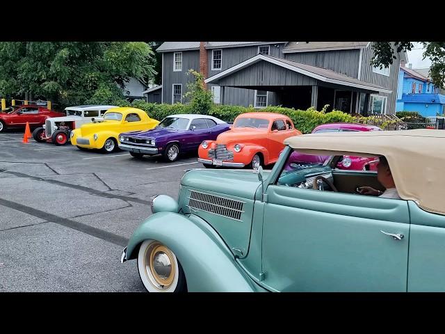 Dreamy classic car show upstate New York Lake George Adirondack Nationals throwback vlog Samspace81