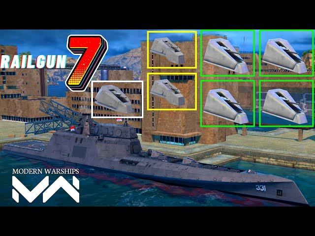 New Ship with 7 Cannons in Modern Warships | is it overpowered??