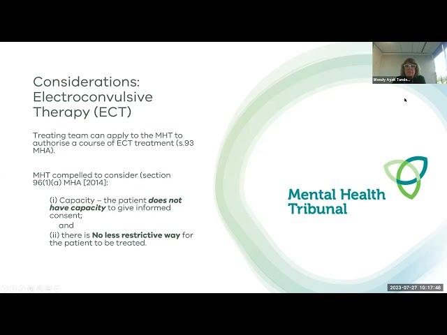 Mental Health Tribunal - Tandem Time