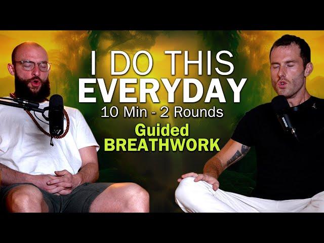 10 Min Somatic Breathwork | Steven Jaggers X Erick Godsey