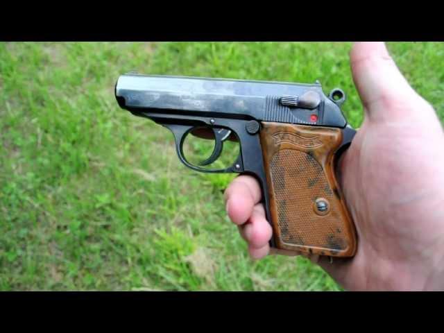 Shooting a 1933 Walther PPK in 32acp