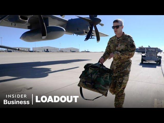 Every Item In An Air Force Gunship Pilot's Go Bag | Loadout | Insider Business