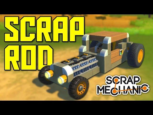 Как сделать двери на машине в Scrap Mechanic