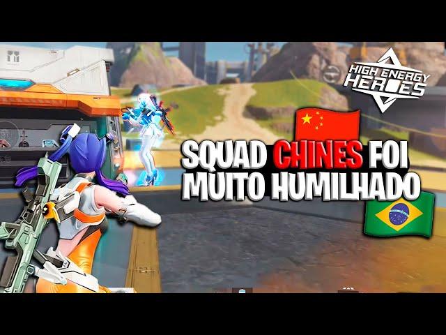 MONSTREI PRO CHINES O GINGADO BRASILEIRO E ELE DESINSTALOU O JOGO - HIGH ENERGY HEROES