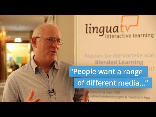 LinguaTV Interview with Ian McMaster - Chief Editor of "Business Spotlight" (at OEB17)