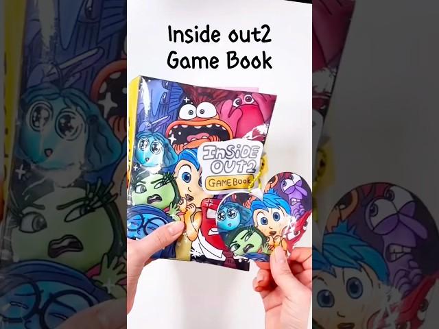 Inside out 2 Game Book #insideout2 #gamebook #squishybook