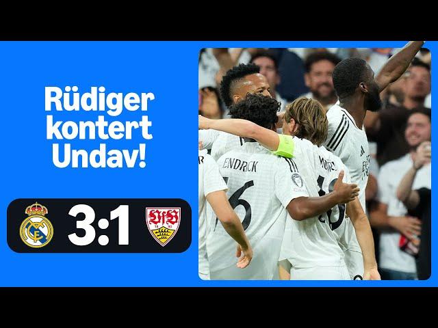 Real Madrid 3:1 VfB Stuttgart | Highlights - UEFA Champions League