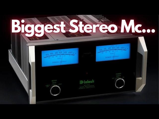 McIntosh 462 stereo power amplifier review